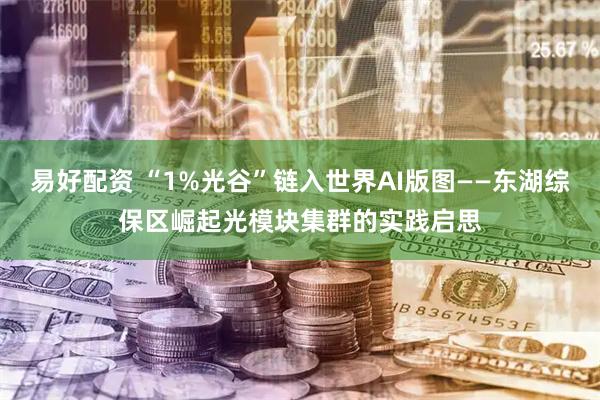 易好配资 “1%光谷”链入世界AI版图——东湖综保区崛起光模块集群的实践启思